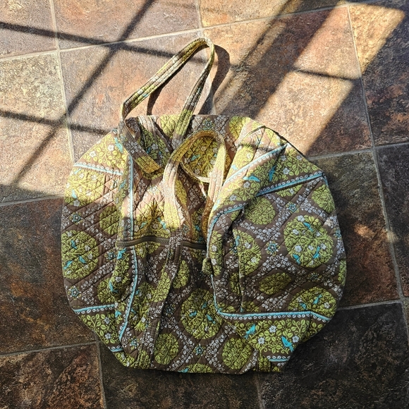 Vera Bradley Sittin in a Tree Original Large Duffel - Picture 3 of 14